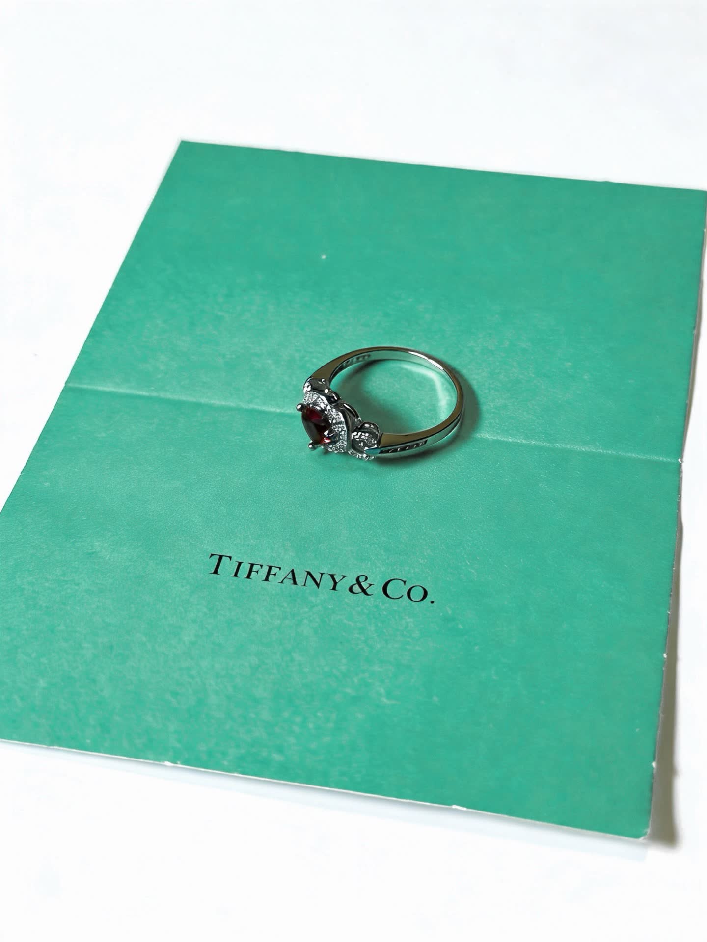 Tiffany & Co. Ruby and Diamond Ring